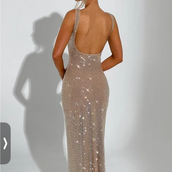 BabybooGold Evening Dress